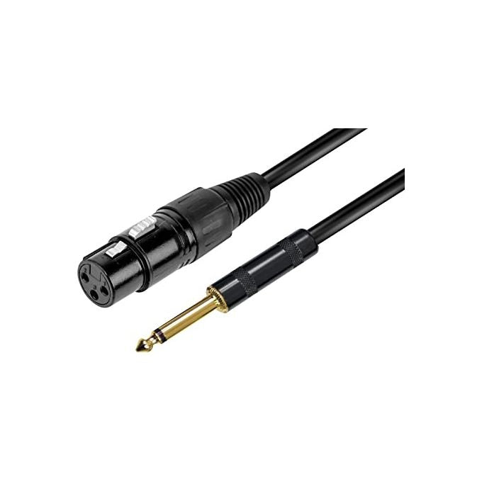 Ridem RDM C76 Cavo Microfono Nero