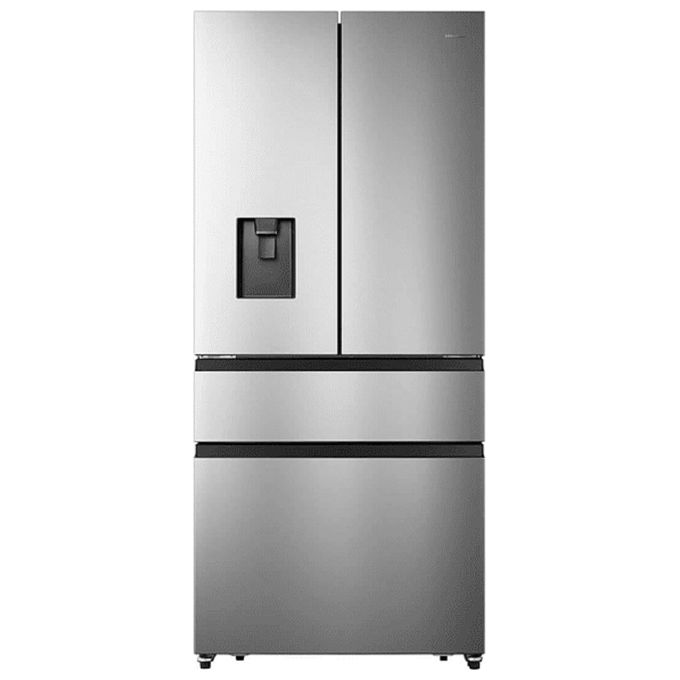 Hisense RF540N4WIE Frigorifero French Door 480 L 181 cm Classe E 40 dB Total No Frost Inverter colore Inox
