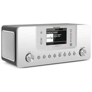 TechniSat 0001-2951 DIGITRADIO 574 IR Radio Internet da Tavolo con DAB+ FM Bluetooth Wi-Fi USB TFT 4'' colore Argento