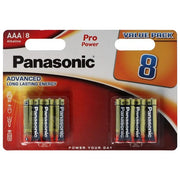 Panasonic 2260 Pro Power Pile Alcaline AAA LR03 1.5V Confezione da 8 Pezzi