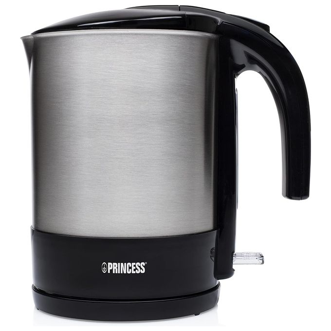 Princess 236039 Bollitore Elettrico 1.7 L 2200 W Acciaio Inox Base Girevole 360° Spegnimento Automatico colore Nero
