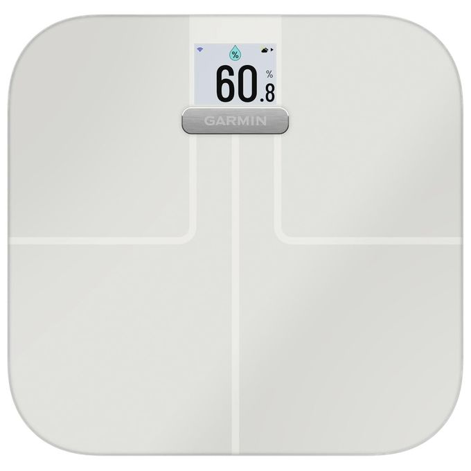 Garmin 010-02294-13 Index S2 Bilancia Impedenziometrica Smart Wi-Fi Bluetooth fino a 16 Utenti colore Bianco