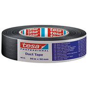 Tesa 04610-00004-00 Professional Nastro Telato Riparatore 50 m x 50 mm Impermeabile colore Nero