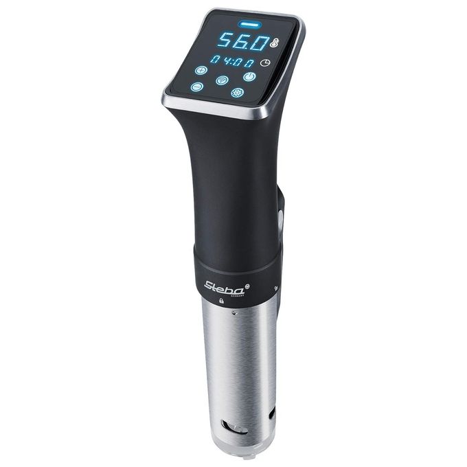 Steba 05-18-00 SV 80 Cuocitore Sous-Vide con Funzione WiFi Controllo App Smartphone 800 W 12 l-min colore Acciaio-Antracite