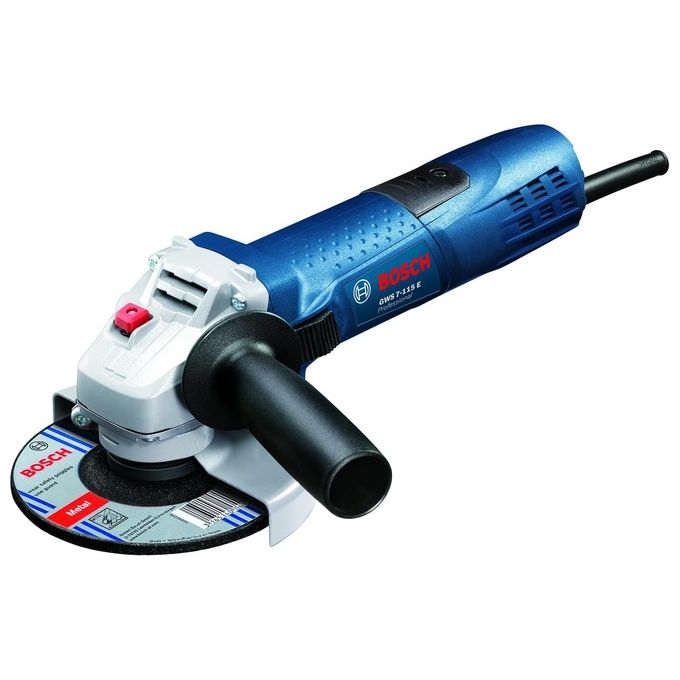 Bosch GWS 7-115 E Professional 720W 11000Giri-min 115mm 1900g smerigliatrice angolare GWS 7-115