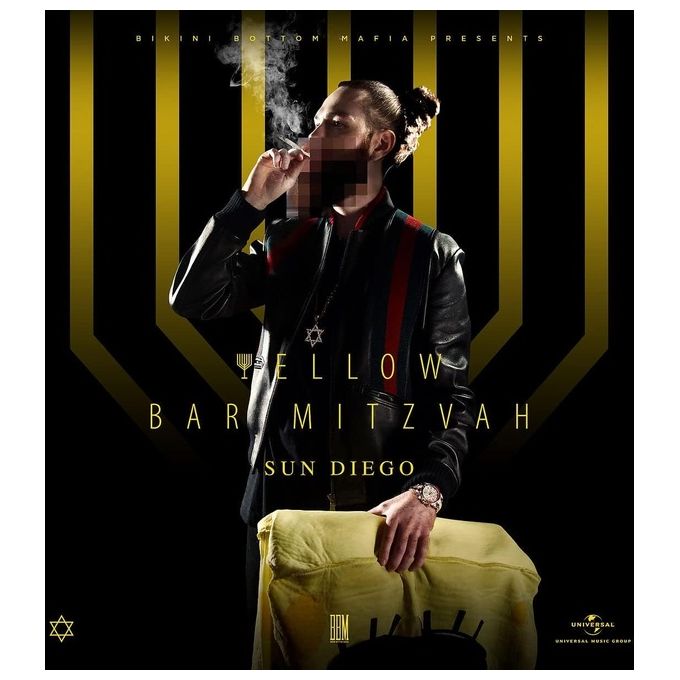 BBM Records Yellow Bar Mitzvah Sun Diego SpongeBOZZ CD Hip Hop 2 Dischi 33 Tracce 89 min