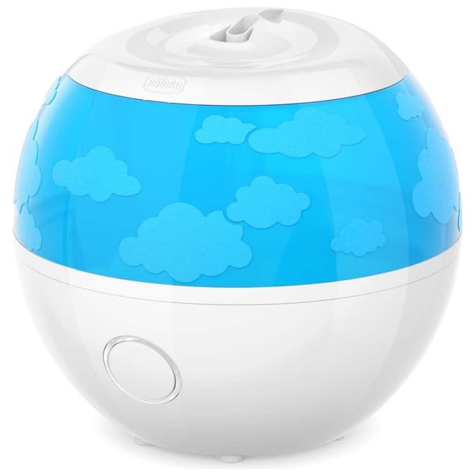 Chicco 8032000000 Humi Fresh Umidificatore a Ultrasuoni Vapore Freddo 2 L autonomia 8 ore Contenitore Essenze colore Bianco