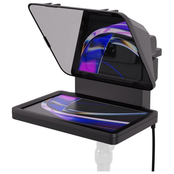 Elgato 10WAD9901 Prompter Teleprompter schermo integrato 9'' 1024x600 USB-C compatibile DSLR Webcam Smartphone colore Nero