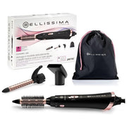 Bellissima Imetec 11886 Ceramic Air Modellatore aria calda 3 in 1 800 W 2 temperature 2 velocita' rivestimento ceramico getto aria fredda colore Nero Rosa