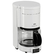 Braun KF47 WHITE Aromaster Macchina da caffe' a filtro 10 tazze 1000 W protezione antigoccia colore Bianco