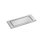 Evoline 159271016100 Backflip Blocco Prese da Incasso a Scomparsa 2 Schuko 1 USB-C 16A 230V colore Argento