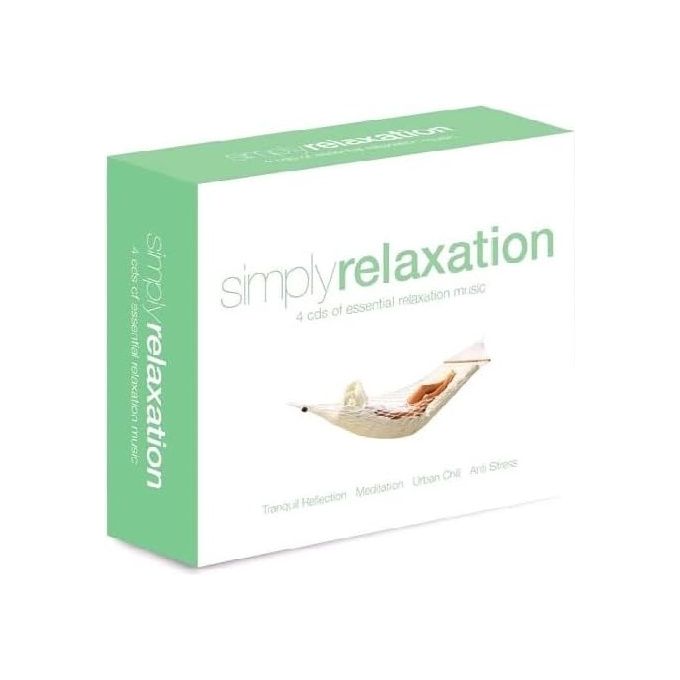 CD Various Artists Simply Relaxation Box Set Completo di 4 Dischi per Momenti di Relax e Benessere