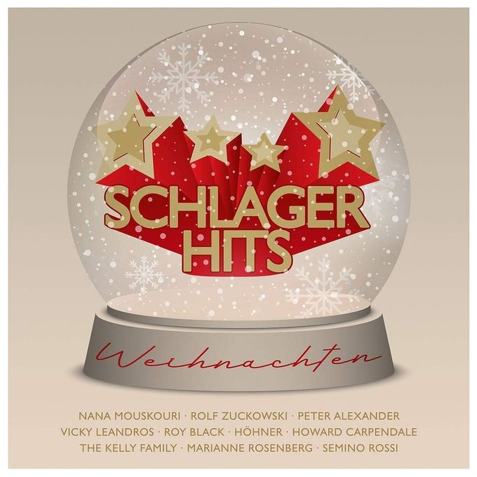 Polystar 39554668 Schlagerhits Weihnachten CD Audio Natale 27 Brani Vari Artisti Tedesco