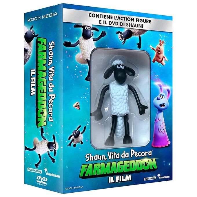 Koch Media Shaun Vita da Pecora Farmageddon Il Film DVD con Action Figure Esclusiva Amazon