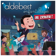Aldebert Enfantillages Au Zenith CD DVD Live Bienvenue chez Aldebert con Libro 32 Pagine e Bluray
