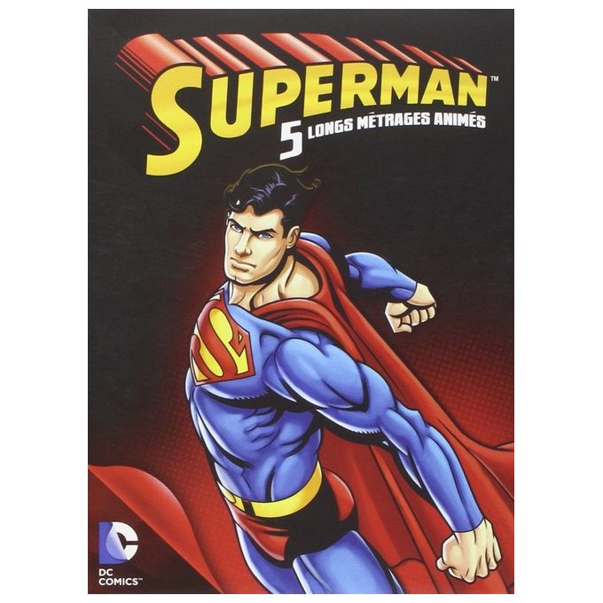 Warner Home Video Superman 5 Lungometraggi Animati Serie Animata DC Comics Cofanetto 6 DVD