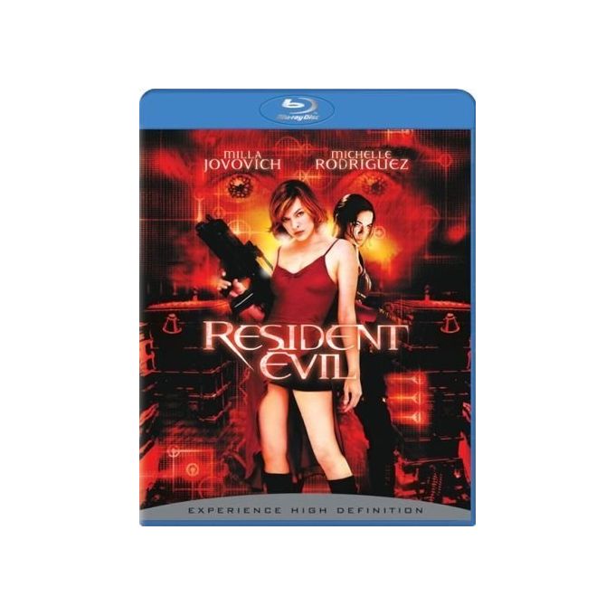 Resident Evil Blu-ray Film Fantascienza Paul W.S. Anderson Milla Jovovich Edizione Francia 96 min