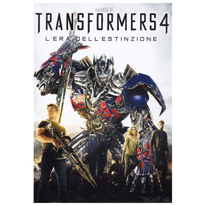 Transformers DVD 4 L'Era Dell'Estinzione Slim Case Edizione Speciale per Collezionisti