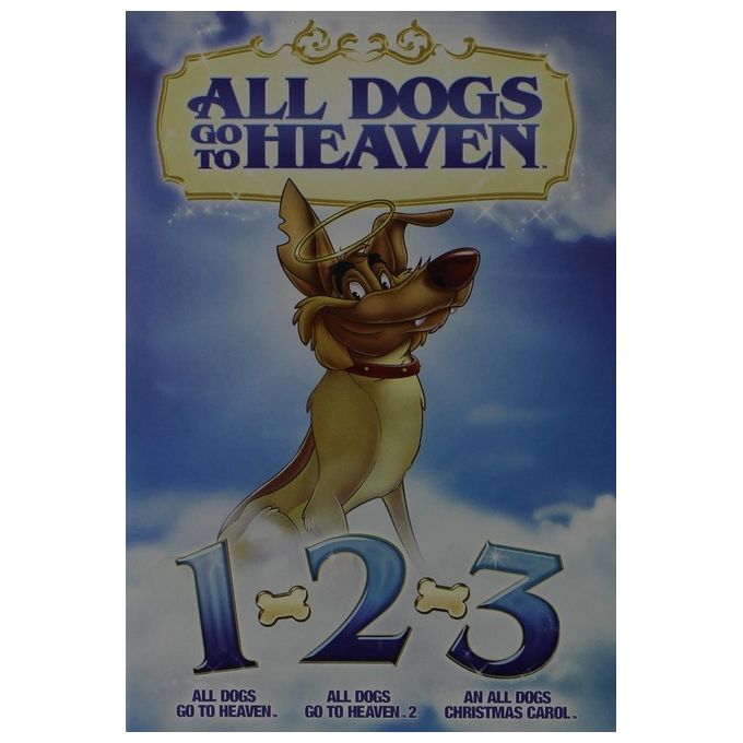 MGM MGMV132100DVD All Dogs Go to Heaven 1 2 e All Dogs Christmas Cofanetto 3 DVD Edizione Stati Uniti