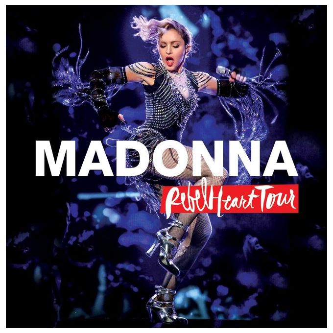 Madonna 5051300533175 Rebel Heart Tour CD Blu-ray Live 2016 Region Free Pop Rock 14 Tracce CD 26 Tracce Blu-ray