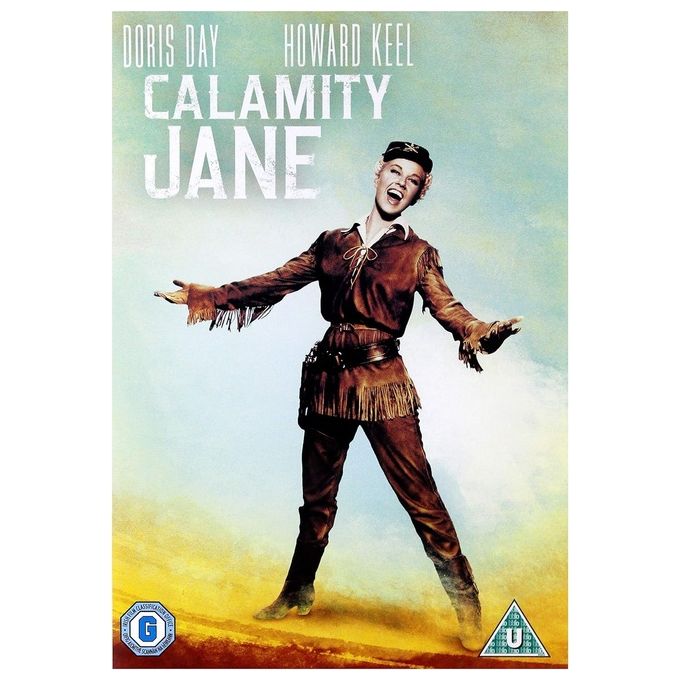 Warner Home Video 1000085441 Calamity Jane DVD Western Doris Day UK Import 1953 Lingua Inglese
