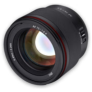 Samyang 23371 AF 75mm F1.8 Obiettivo Tele per Fujifilm X-Mount Apertura f-1.8 Autofocus STM 9 Lamelle Arrotondate Protezione Intemperie colore Nero
