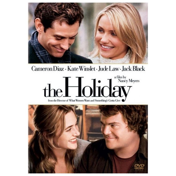 Sony Pictures The Holiday DVD Commedia Romantica Nancy Meyers Cameron Diaz Kate Winslet Jude Law Jack Black 138 min Edizione Stati Uniti