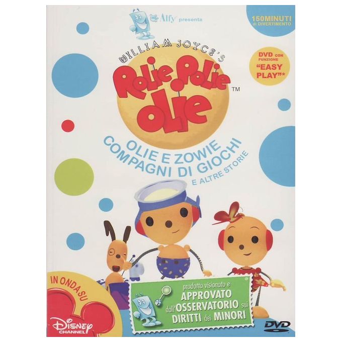 Alfadedis Rolie Polie Olie e Zowie Compagni di Giochi e Altre Storie DVD