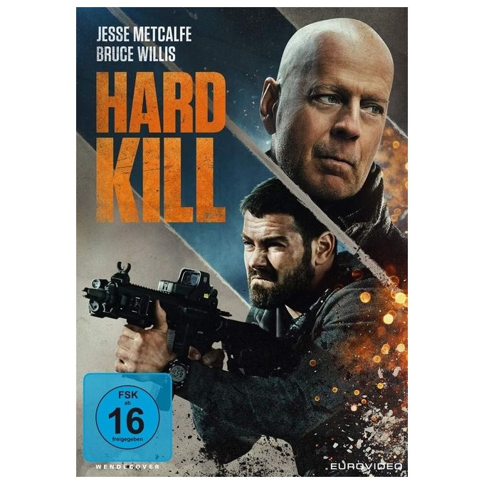 AL!VE AG Hard Kill DVD Film Azione 2020 Jesse Metcalfe Bruce Willis Regione 2 Dolby Digital 5.1 95 min
