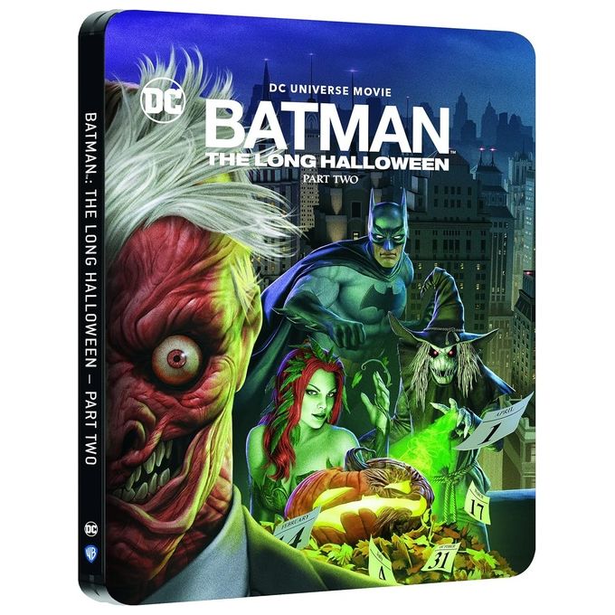 Warner Home Video DFE25561 Batman The Long Halloween Parte 2 Blu-ray SteelBook Animazione Edizione Regione B
