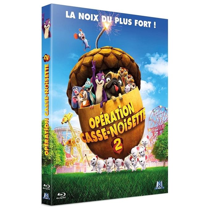 M6 Operazione Mandorle 2 The Nut Job 2 Nutty by Nature Blu-ray Animazione 91 min Audio DTS HD Master Audio 5.1 Importazione FR