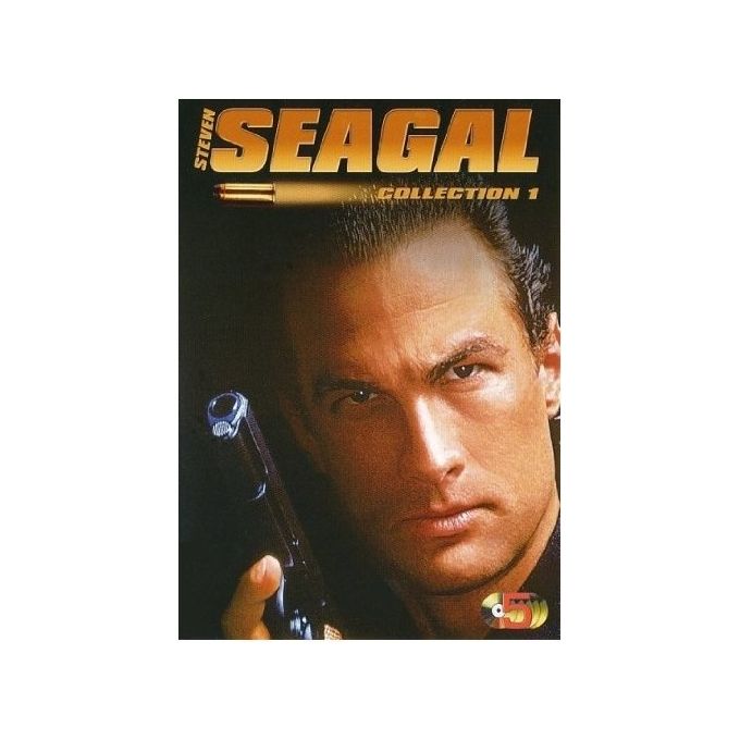 Warner Bros Steven Seagal Collection 1 Cofanetto 5 DVD Azione Thriller Zone 2 Audio Italiano Inglese Francese 508 minuti