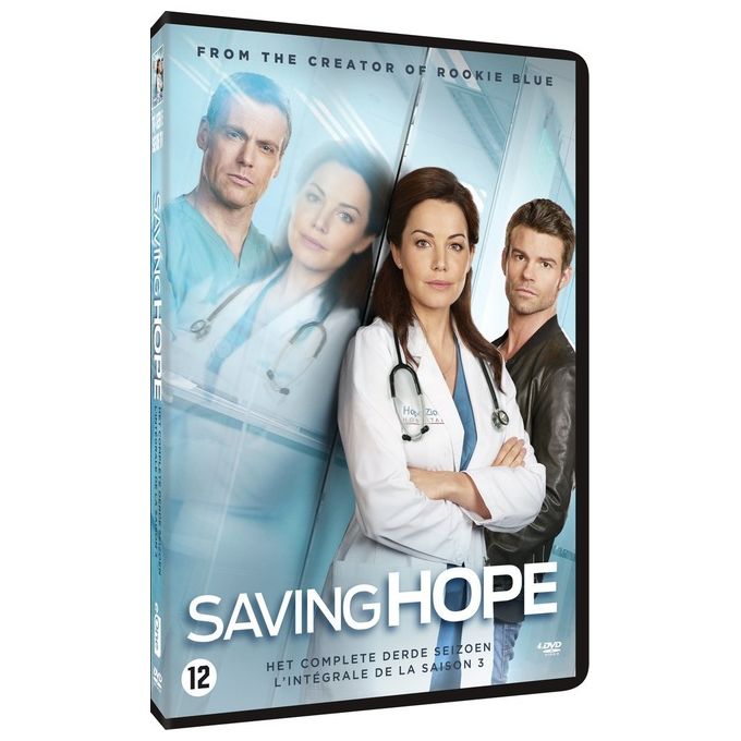 Eone Saving Hope Stagione 3 DVD Edizione Olandese Lingua Inglese Francese Regione 2 18 Episodi