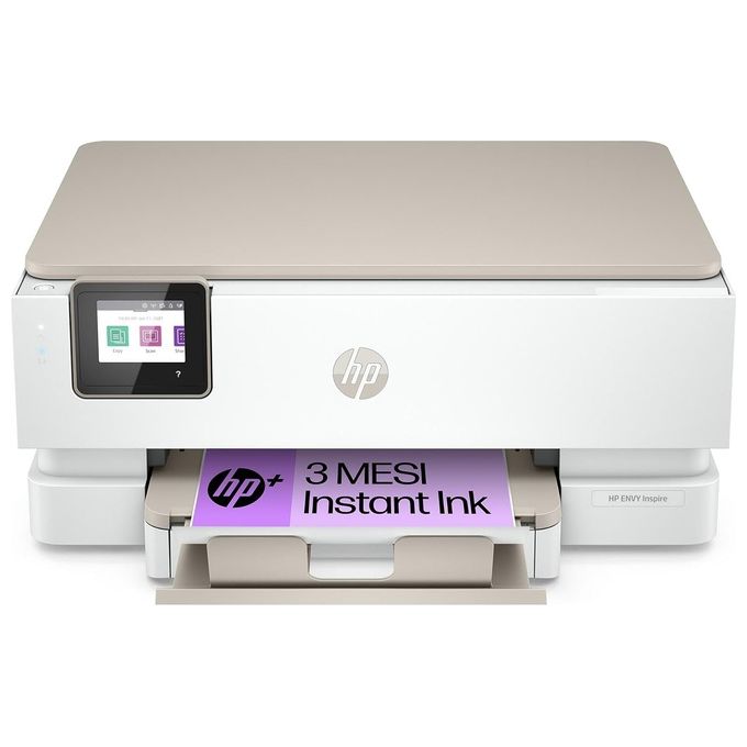 HP 242P6B ENVY Inspire 7220e Stampante Multifunzione Inkjet A4 4800x1200 DPI 15ppm Wi-Fi Fronte Retro colore Beige