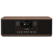 Pure CLASSIC C-D6 Sistema Musicale Mini Hi-Fi Radio DAB+ FM Bluetooth 5.3 30W con Lettore CD Display TFT 2.4'' colore Nero Noce