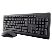 Trust Primo Set Tastiera e Mouse Wireless Italiano QWERTY Nero