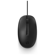 HP Mouse 125 Wired Cablato USB Nero