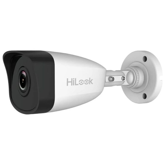 HiLook IPC-B140H(C) Telecamera IP Bullet 4MP PoE IR 30m WDR 120dB H.265+ IP67 colore Nero