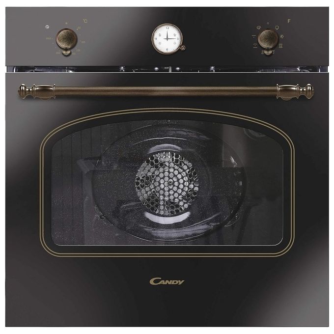 Candy FCC604GH Forno Elettrico Multifunzione Ventilato da Incasso Capacita' 65 Litri Classe energetica A+ Nero