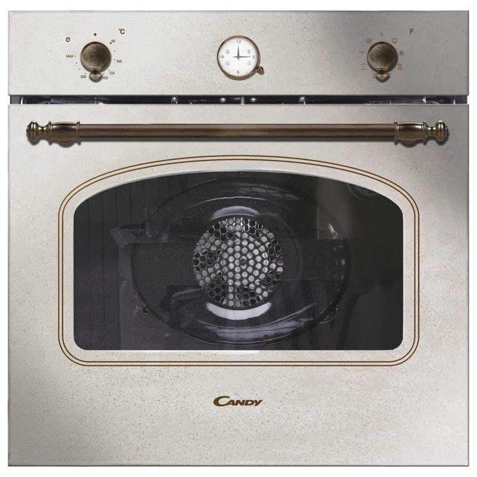Candy FCC604NAV Classic Forno Elettrico Multifunzione da Incasso Capacita' 65 Litri Classe energetica A+ 8 Programmi 60 cm Avena