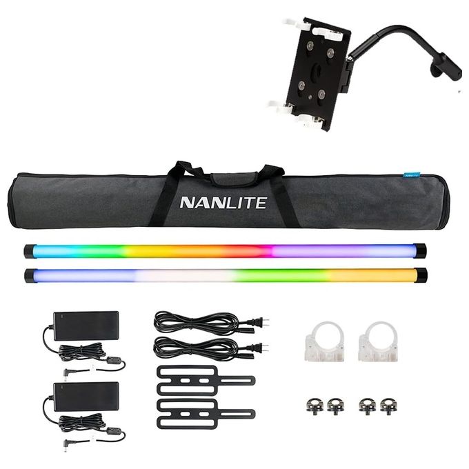 Nanlite 3851 PavoTube Luce Effetto Colore RGBWW 70W 2700K-12000K CRI97 TLCI98 colore Nero