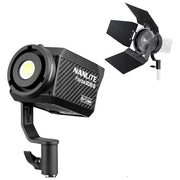 NANLITE 789021 FORZA 60B II Faretto LED Bi-Color 2700-6500K CRI 96 TLCI 98 12 Effetti Luce Alimentazione a Batteria con Adattatore Bowens e Valigetta colore Nero