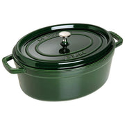 Staub La Cocotte 33cm Ovale Verde Basilico Ghisa