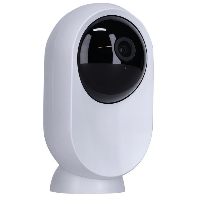 Rollei 40517 Security Cam 2K Indoor Telecamera IP Wi-Fi 2304x1296 px Visione Notturna 10m Audio Bidirezionale Alexa Google Assistant