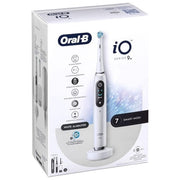 Oral-B 4210201408383 iO Series 9N Spazzolino elettrico Tecnologia magnetica iO 7 modalita' Timer OLED autonomia 14 giorni colore White Alabaster