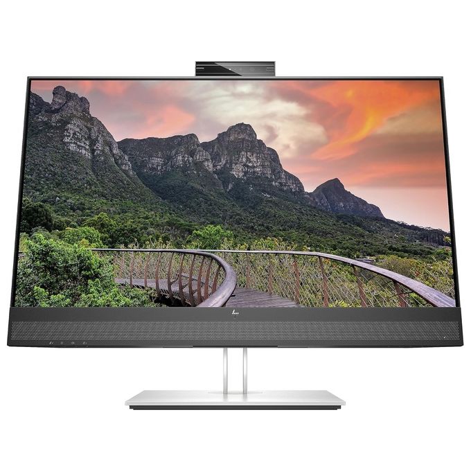 HP 40Z29AT#ABB E27m G4 Monitor per Videoconferenze 27'' QHD IPS USB-C Webcam 5MP Altoparlanti colore Argento