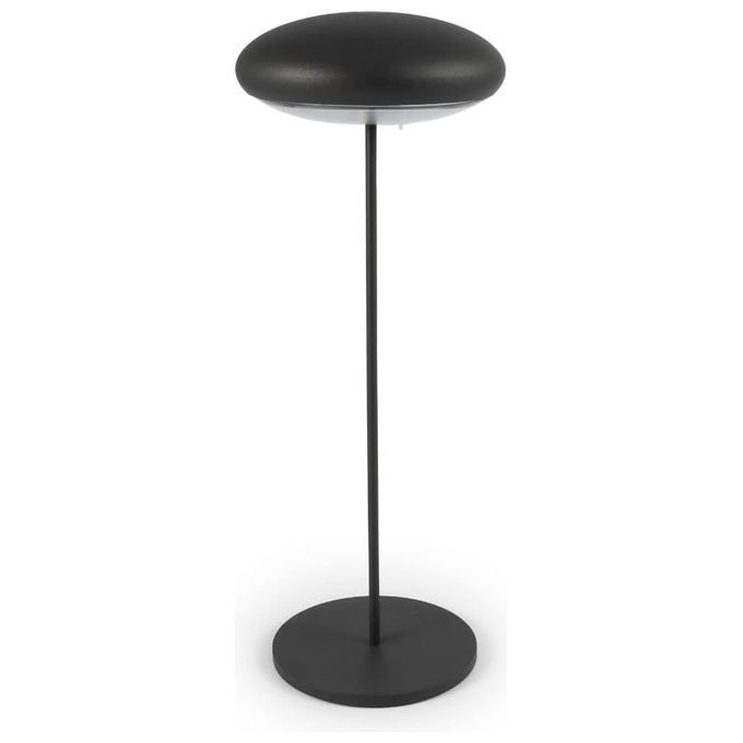 Broggi 4110217001 Nuvola Lampada da Tavolo LED Portatile Ricaricabile con Luce Calda Dimmerabile IP54 colore Antracite