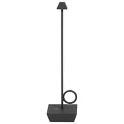 Broggi 4140217001 BUGIA Lampada da tavolo ricaricabile LED dimmerabile IP54 320 mm colore Antracite