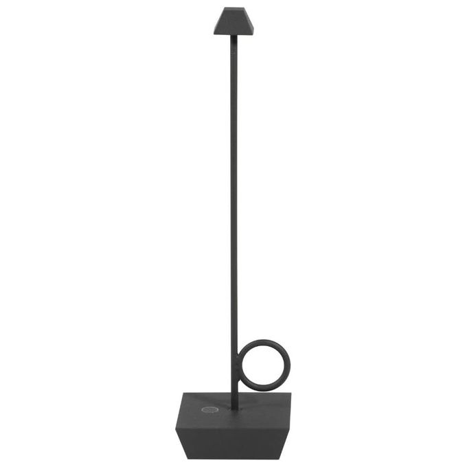 Broggi 4140217001 BUGIA Lampada da tavolo ricaricabile LED dimmerabile IP54 320 mm colore Antracite