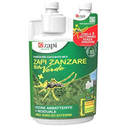 ZAPI BIA VERDE Insetticida Concentrato per Zanzare e Insetti Volanti e Striscianti Azione Abbattente e Residua Fino a 3 Settimane 1 Litro colore Verde